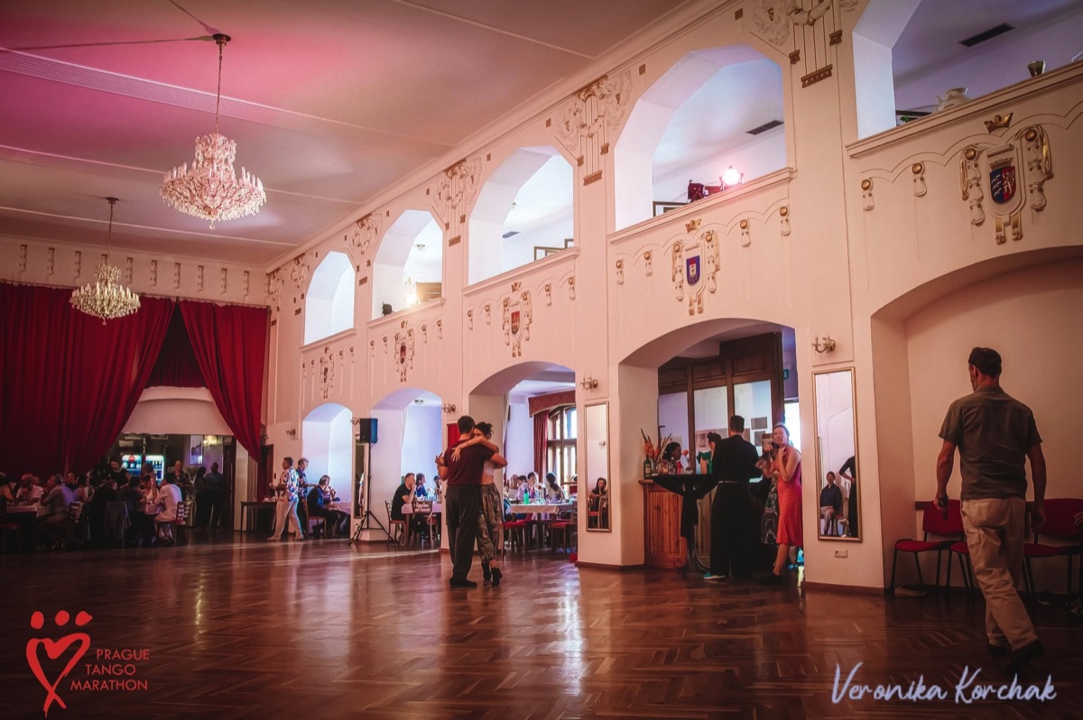 Dining area at Na Marjánce